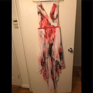 Bebe Hi Lo dress